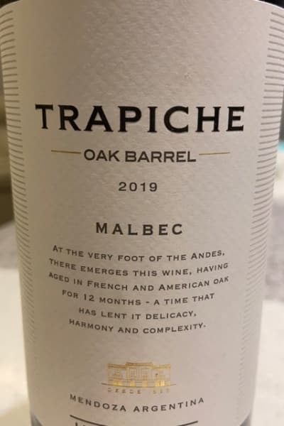 트라피체 오크배럴 말벡